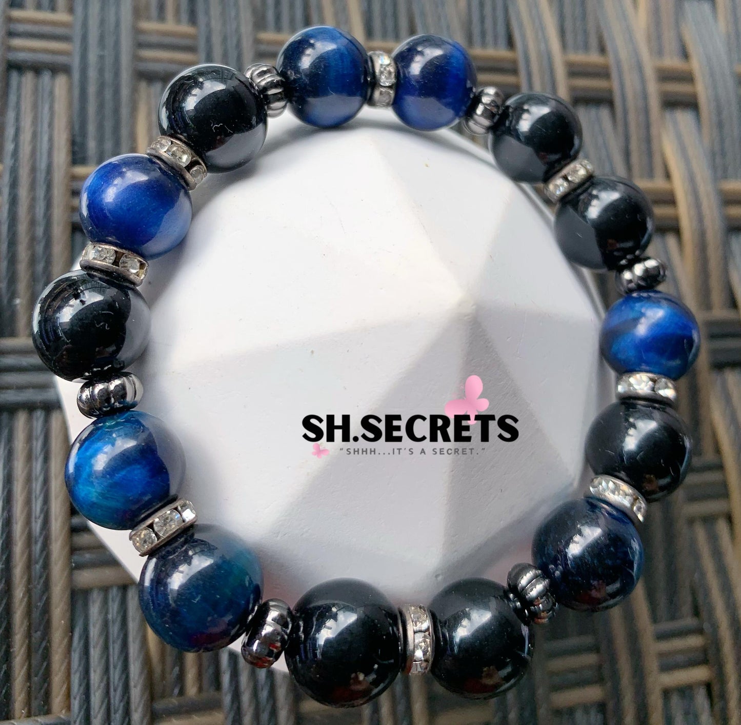 Black Obsidian, Blue Tiger Eye