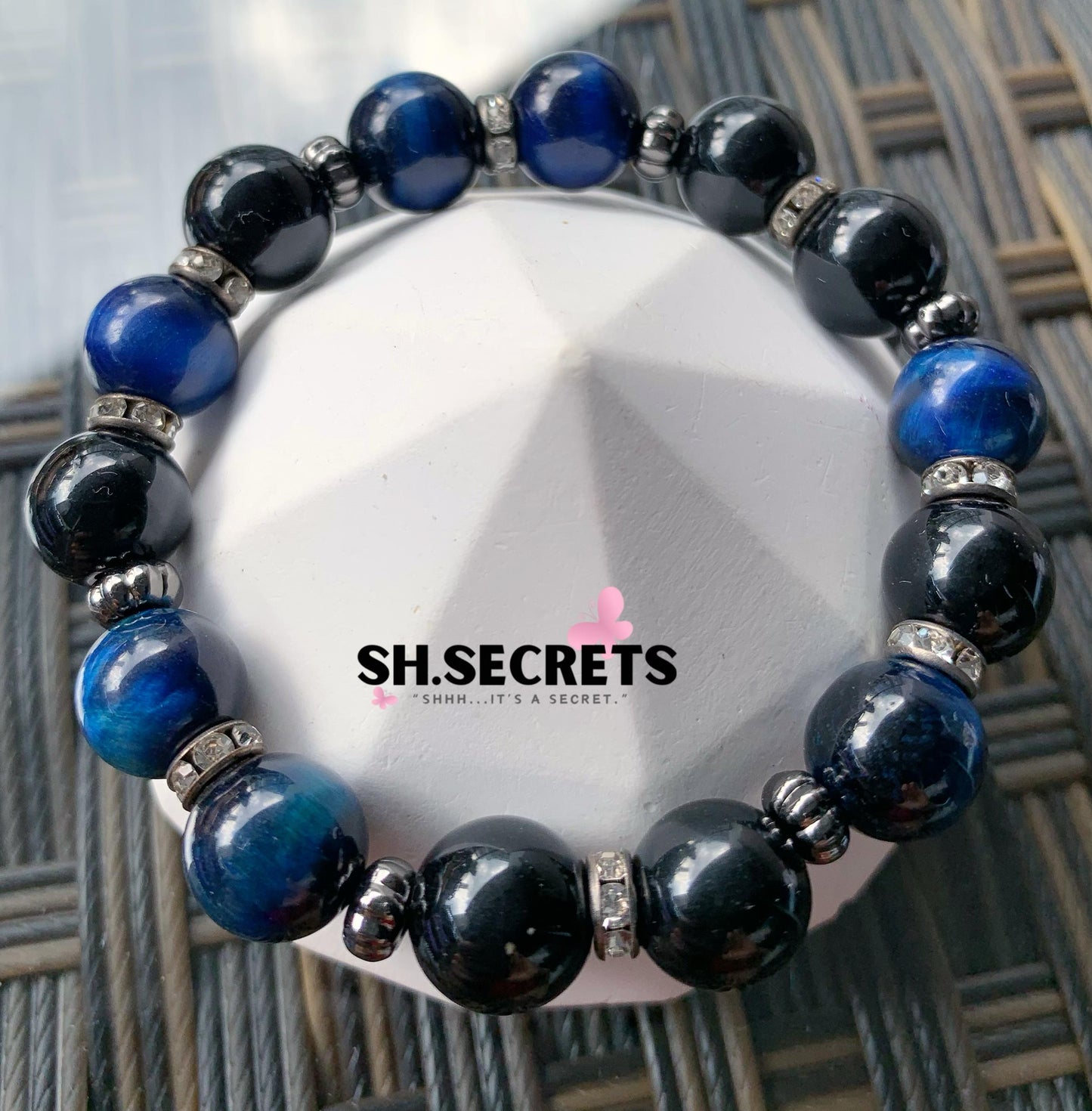 Black Obsidian, Blue Tiger Eye