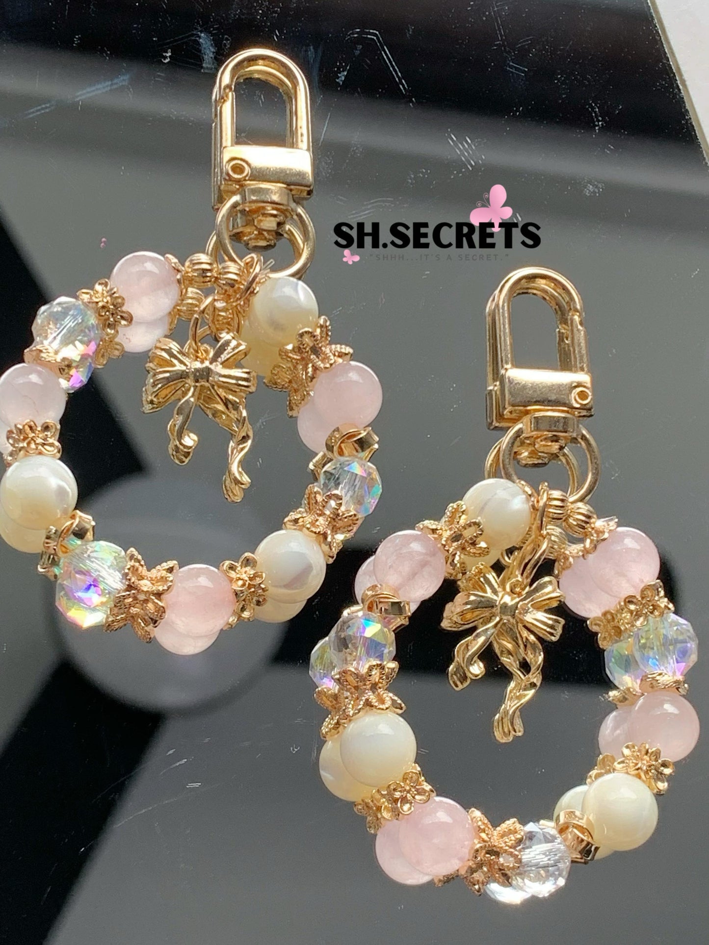 Rose Quartz, White Conch