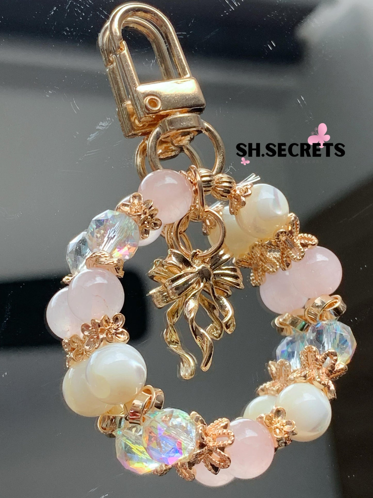 Rose Quartz, White Conch