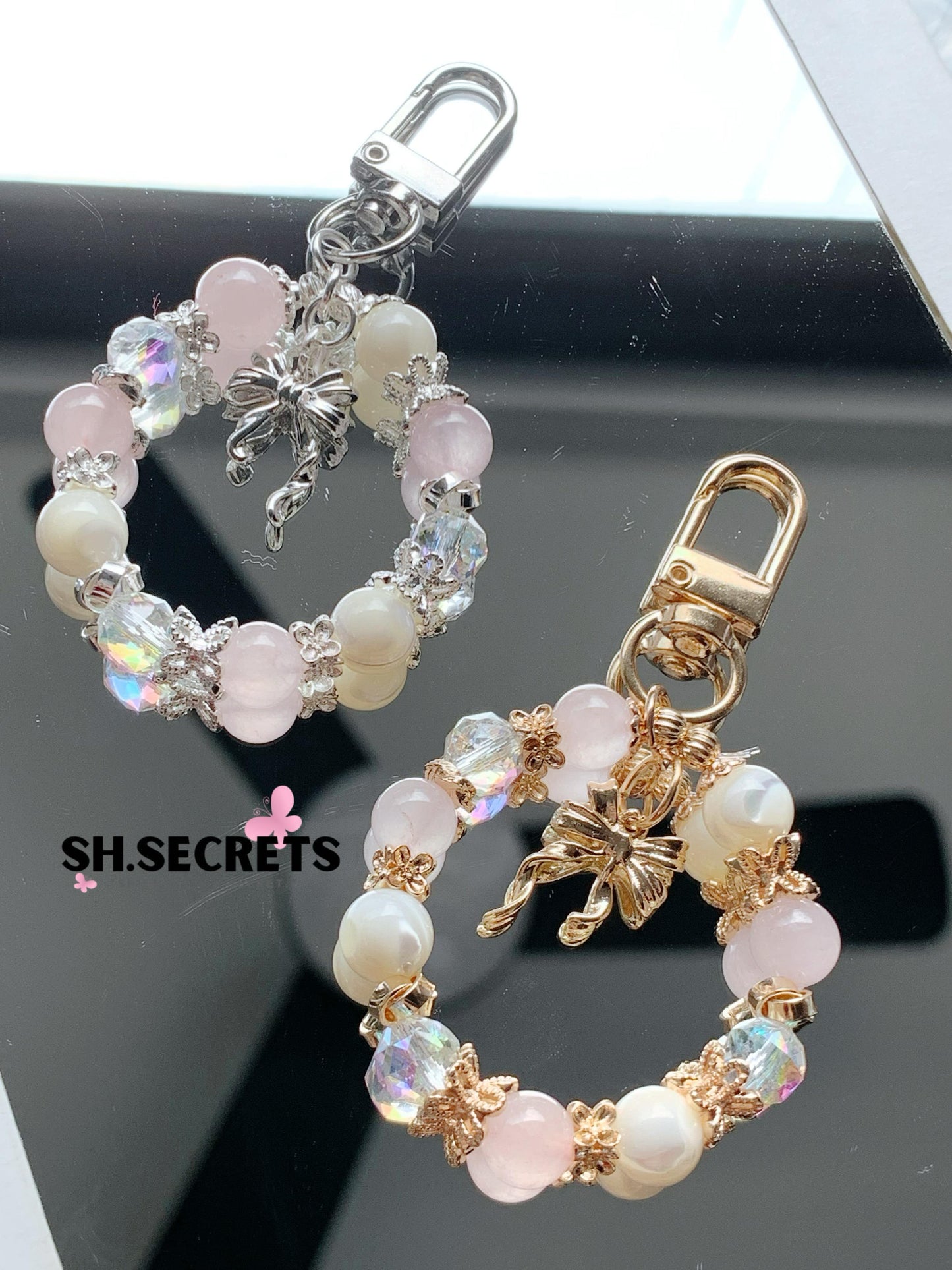 Rose Quartz, White Conch