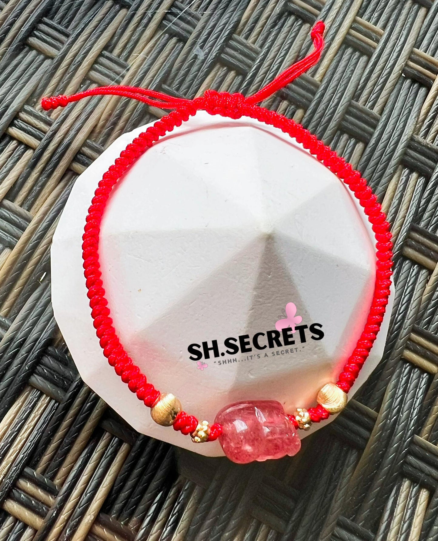 Red Strawberry Quartz