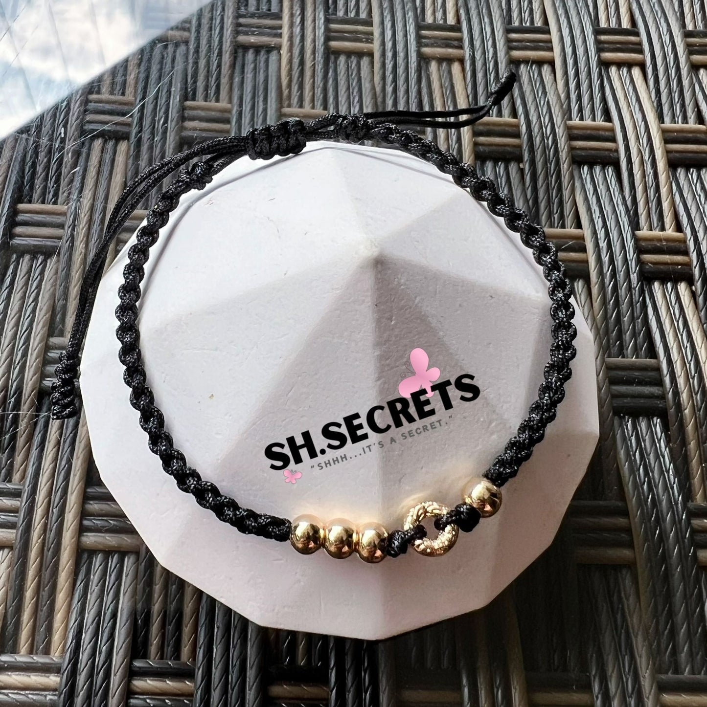 14K Gold-Plated Ping An Kou