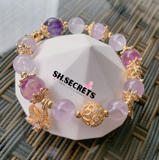 Amethyst, Purple Fluorite