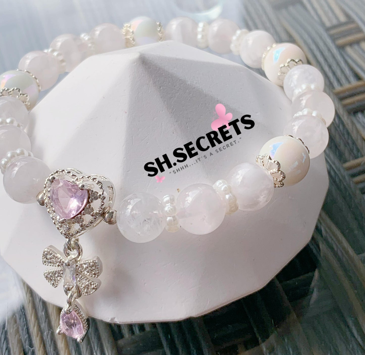 $10 SALE - Pink Snowflake Phantom