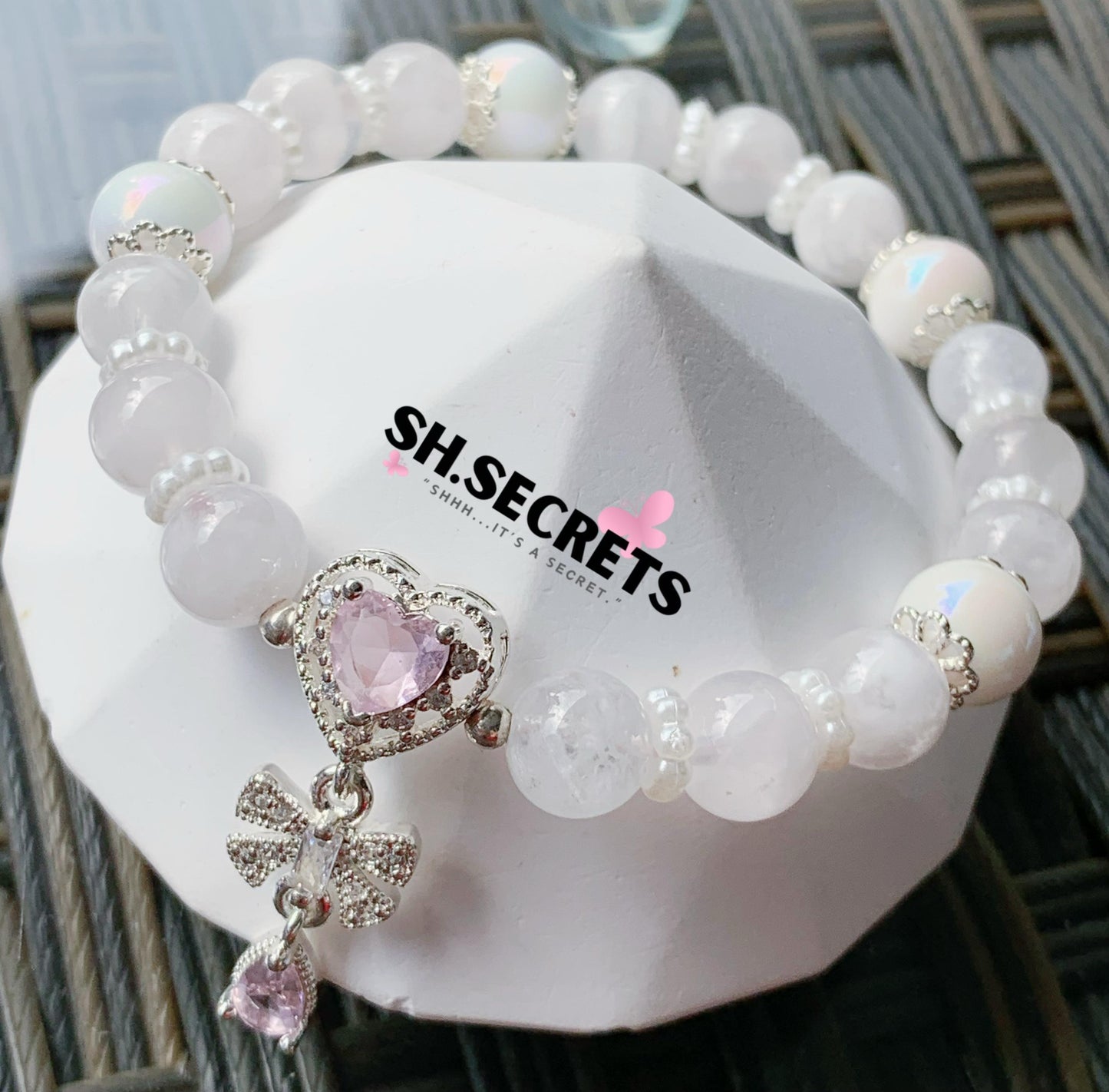 $10 SALE - Pink Snowflake Phantom
