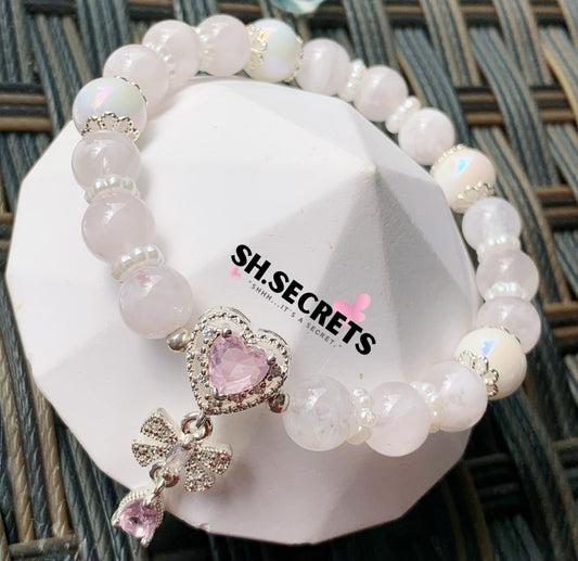 $10 SALE - Pink Snowflake Phantom