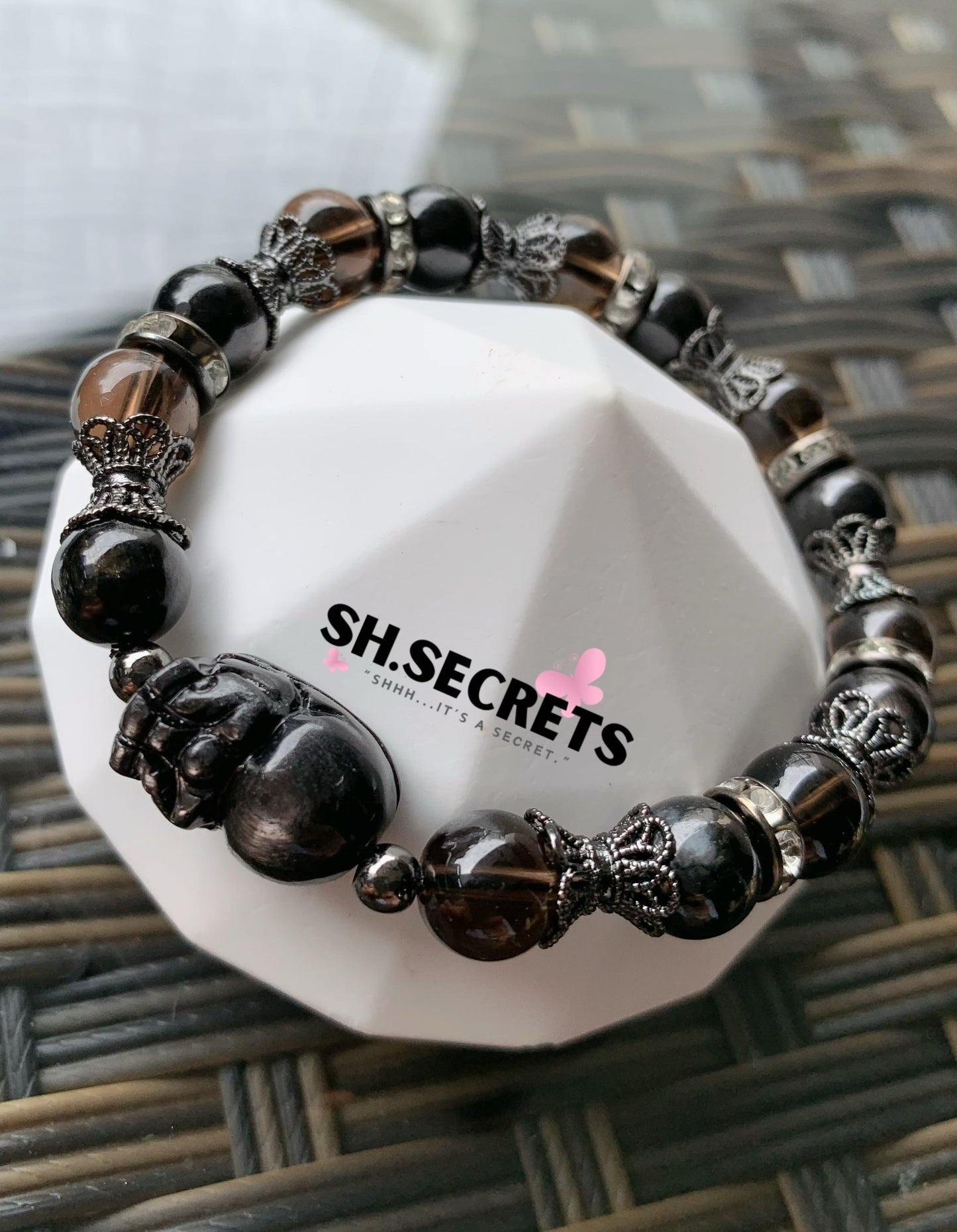 PRE-ORDER - Hypersthene, Smoky Quartz