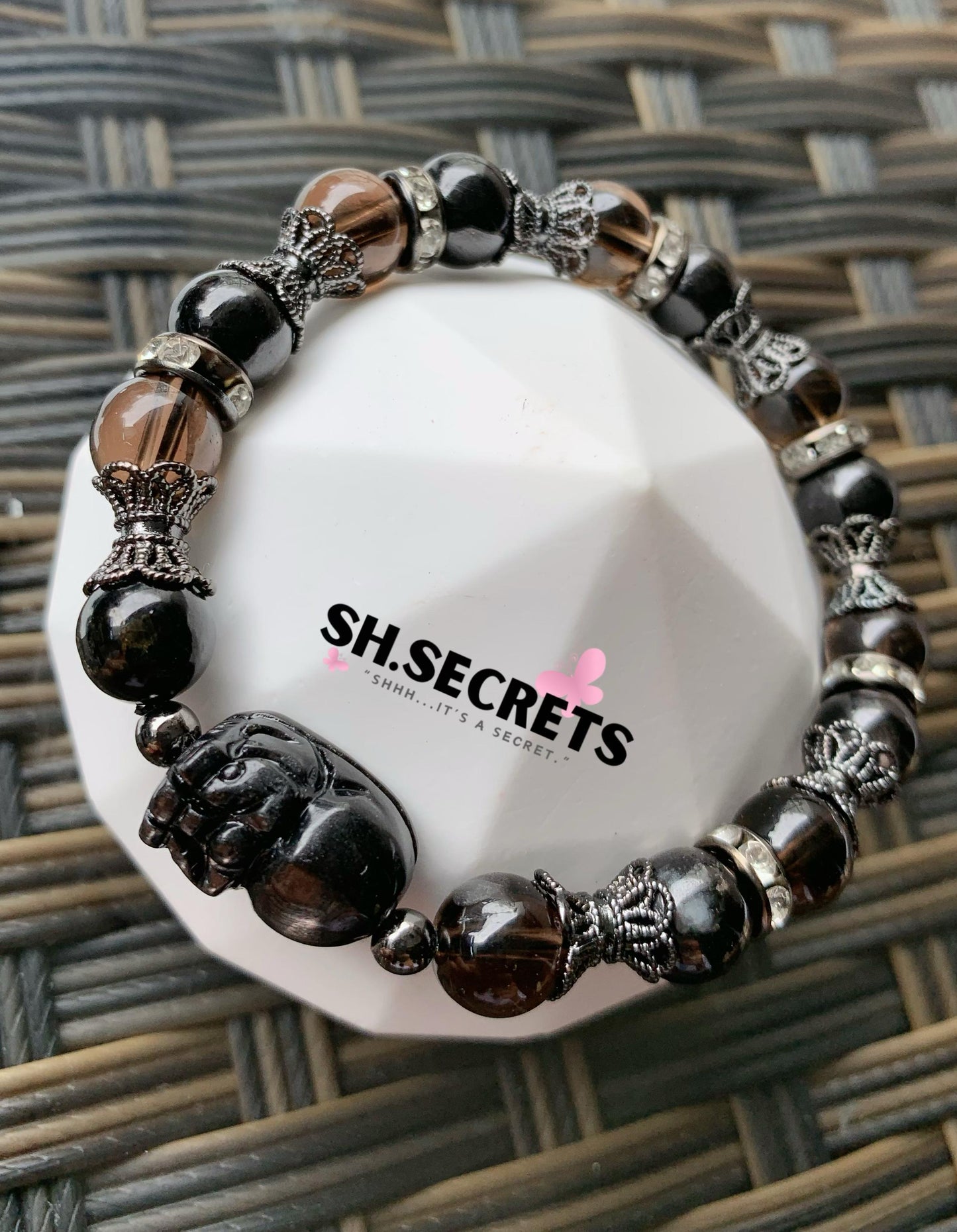 PRE-ORDER - Hypersthene, Smoky Quartz