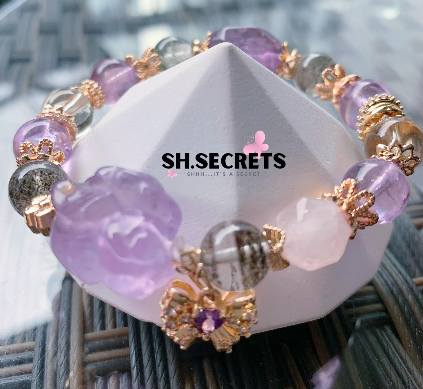 [PRE-ORDER] Green Phantom, Amethyst, Rose Quartz, Clear Quartz