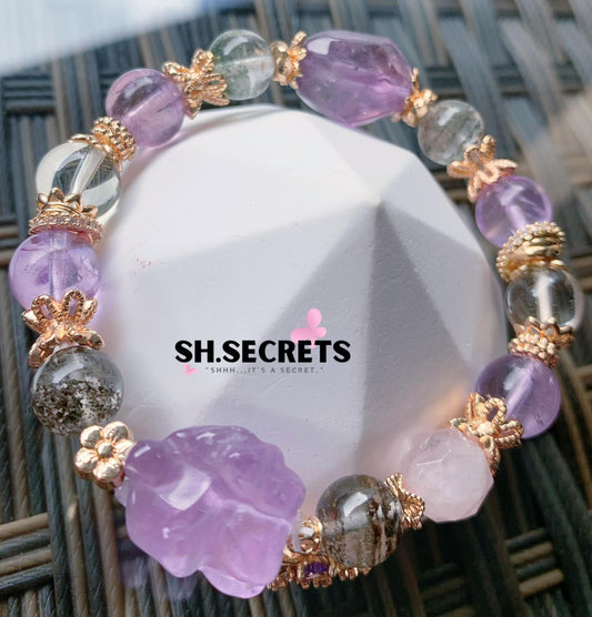 [PRE-ORDER] Green Phantom, Amethyst, Rose Quartz, Clear Quartz